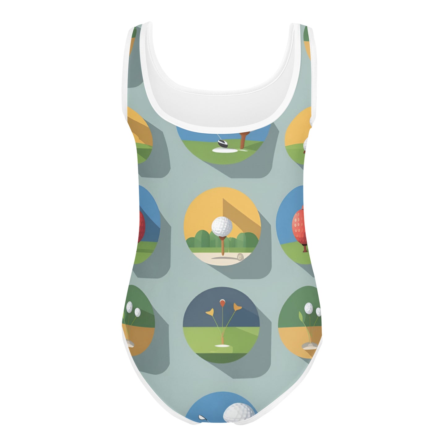 All-Over Print Kids Swimsuit