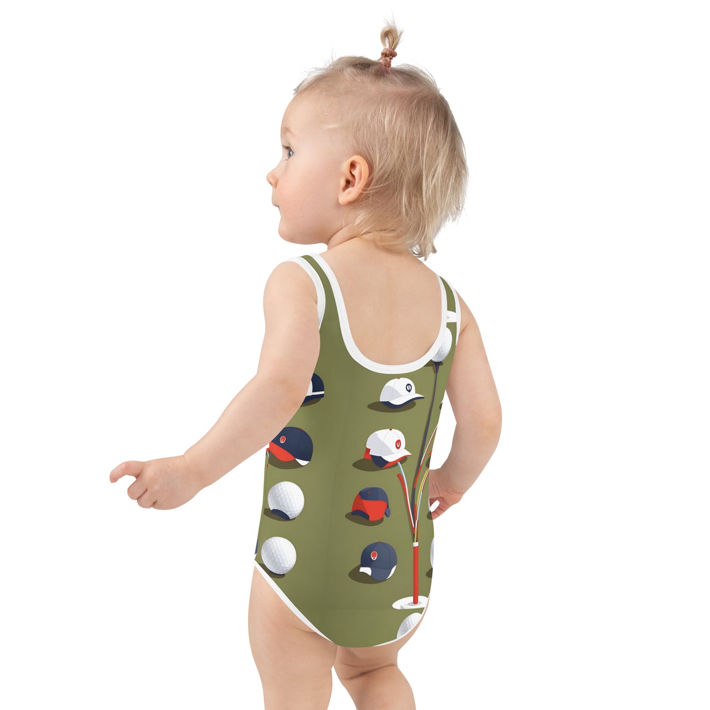 All-Over Print Kids Swimsuit