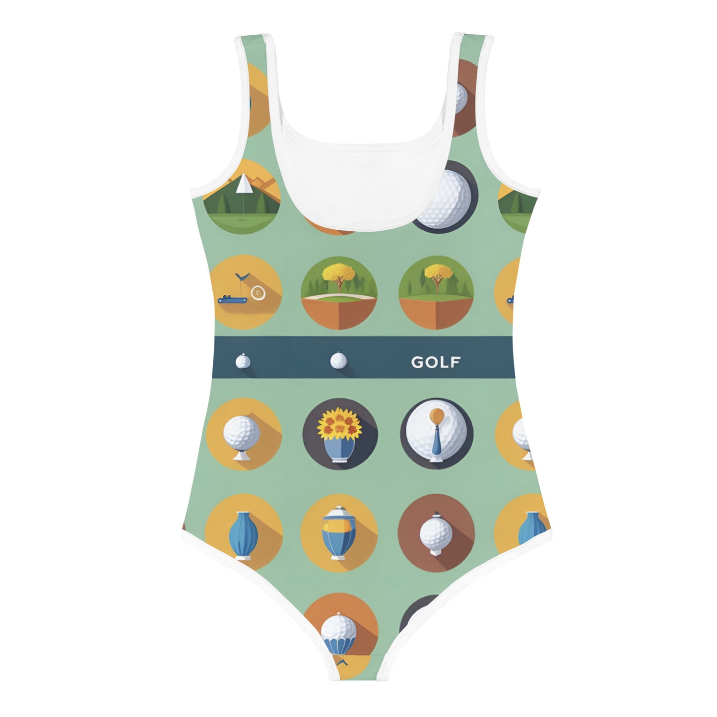 All-Over Print Kids Swimsuit