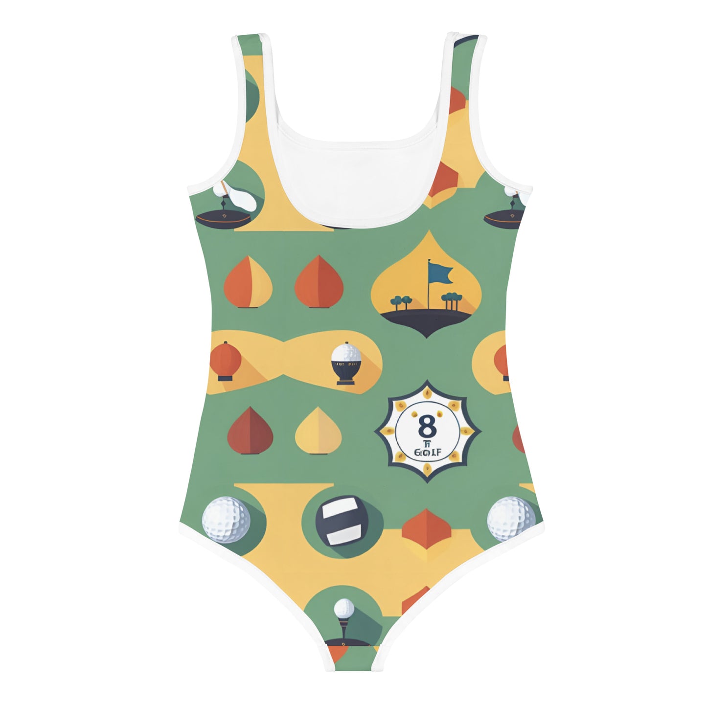 All-Over Print Kids Swimsuit