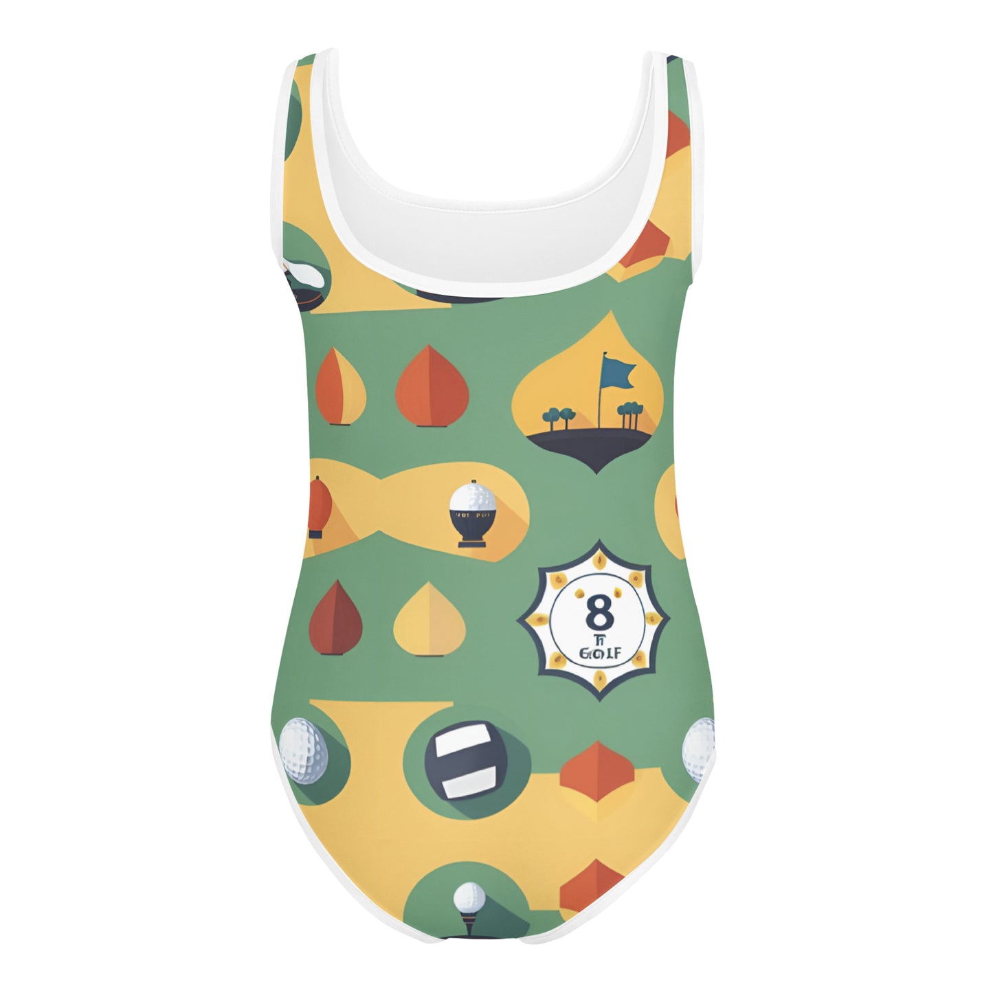 All-Over Print Kids Swimsuit