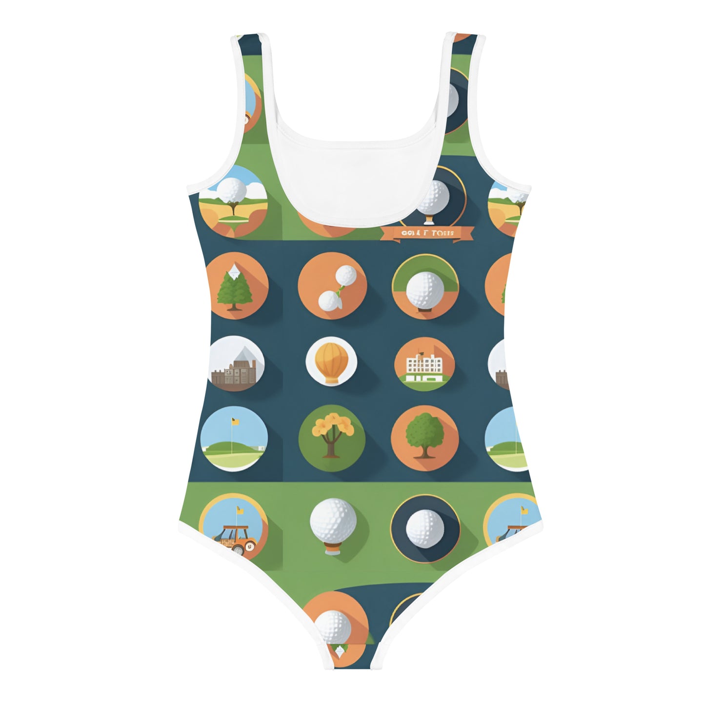 All-Over Print Kids Swimsuit