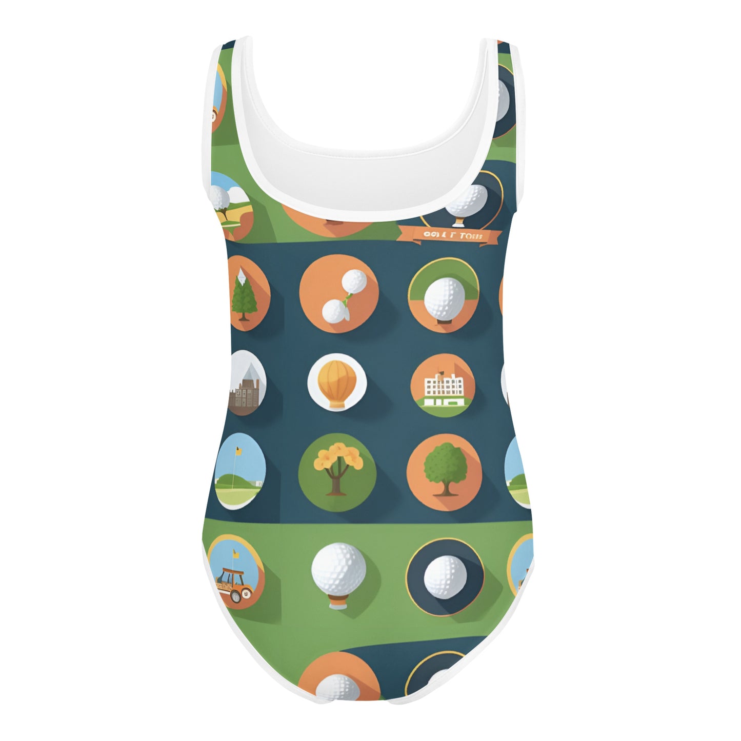 All-Over Print Kids Swimsuit