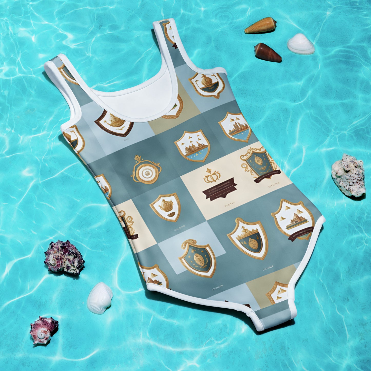All-Over Print Kids Swimsuit