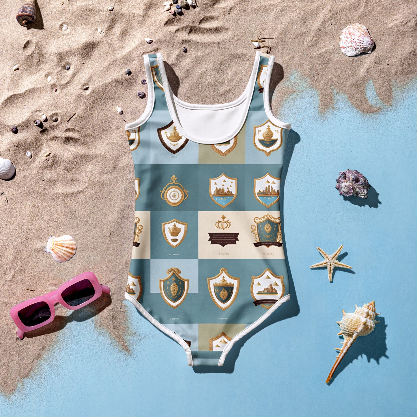All-Over Print Kids Swimsuit