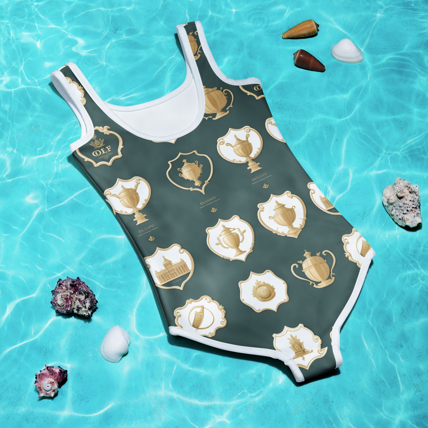 All-Over Print Kids Swimsuit