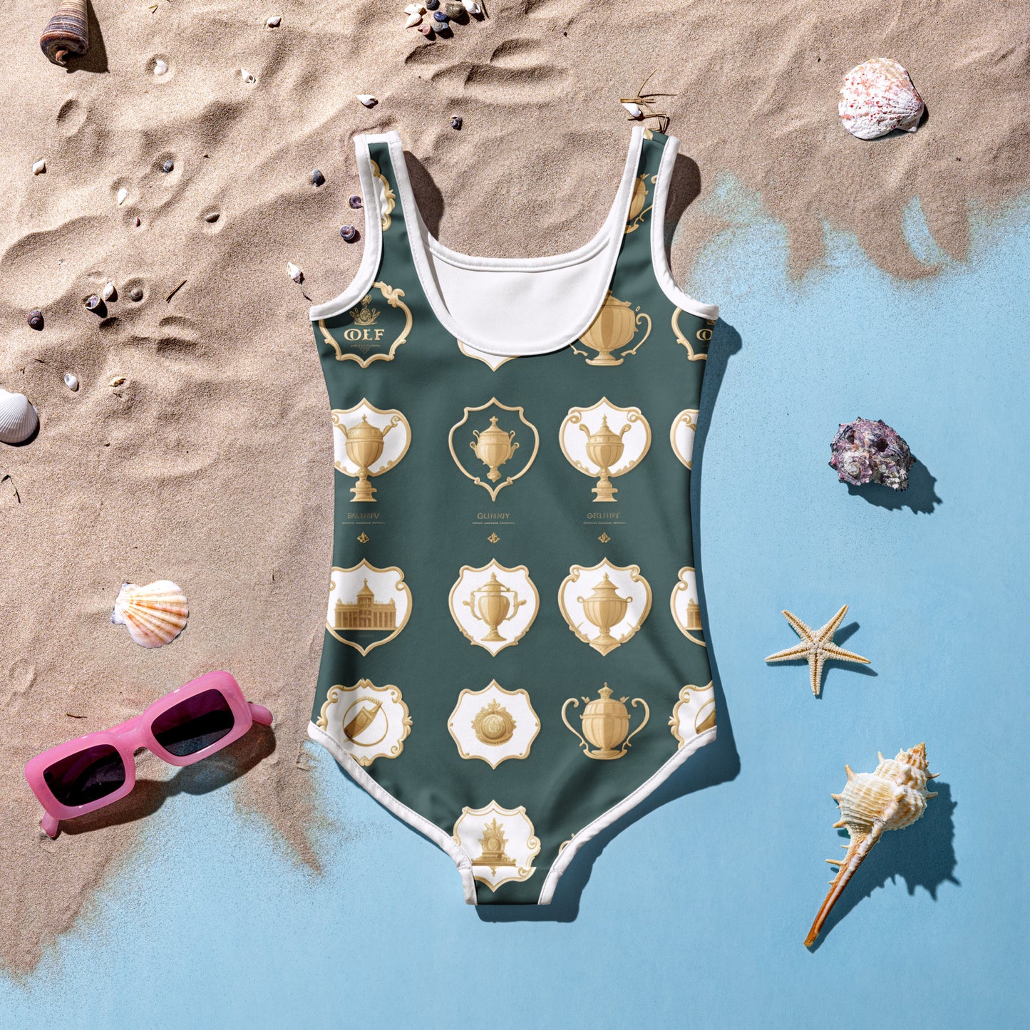 All-Over Print Kids Swimsuit