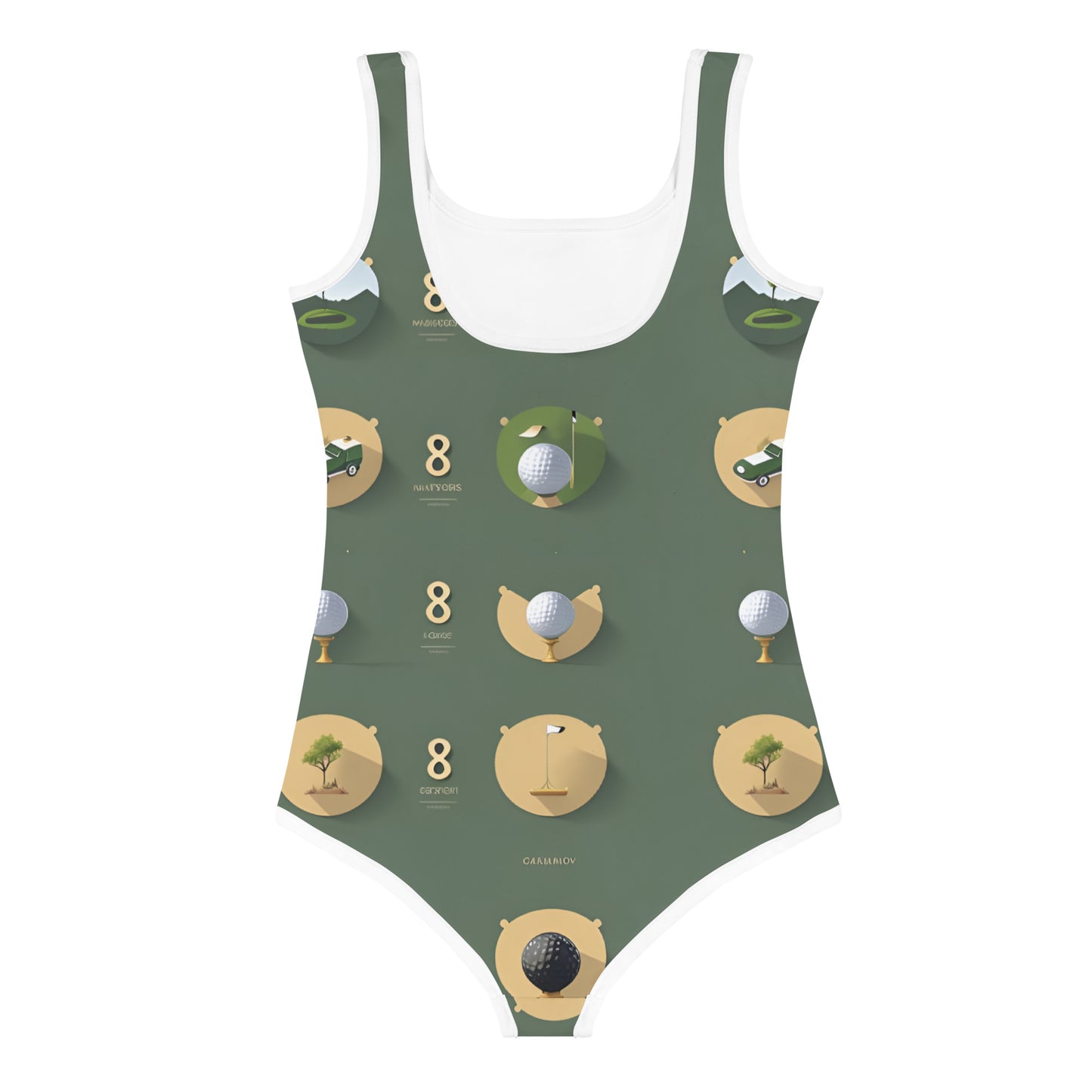 All-Over Print Kids Swimsuit