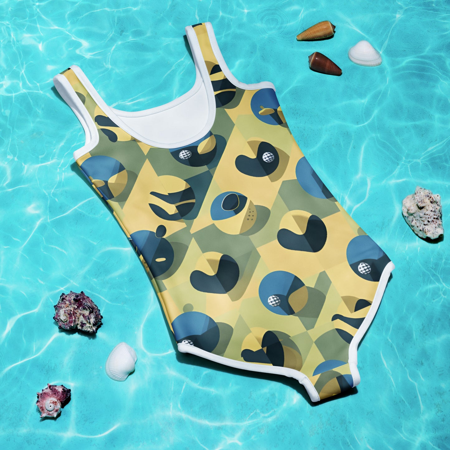 All-Over Print Kids Swimsuit