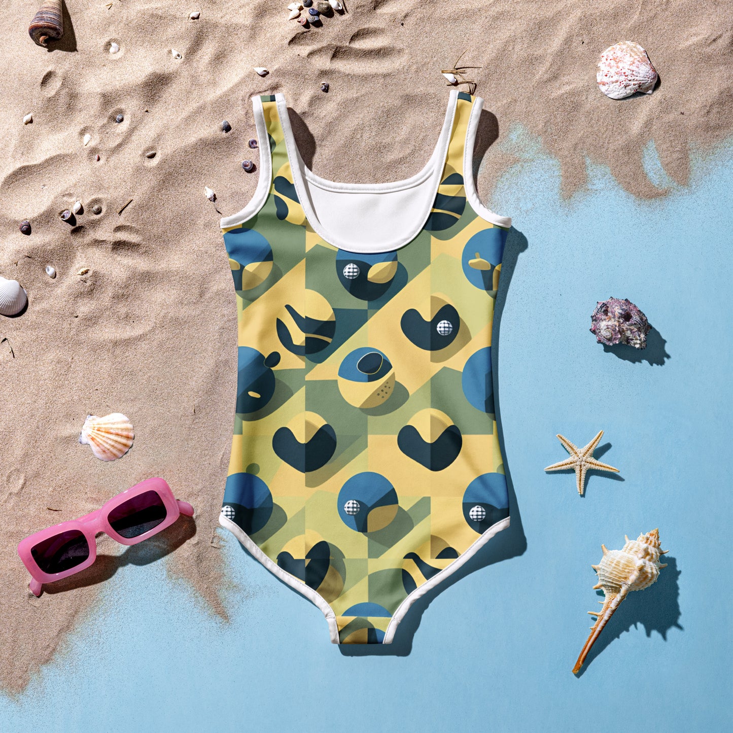 All-Over Print Kids Swimsuit