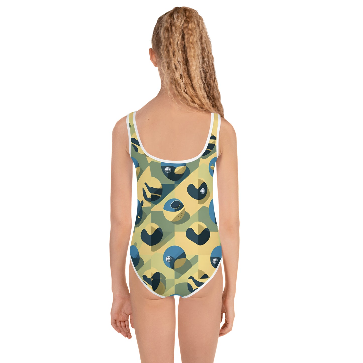 All-Over Print Kids Swimsuit