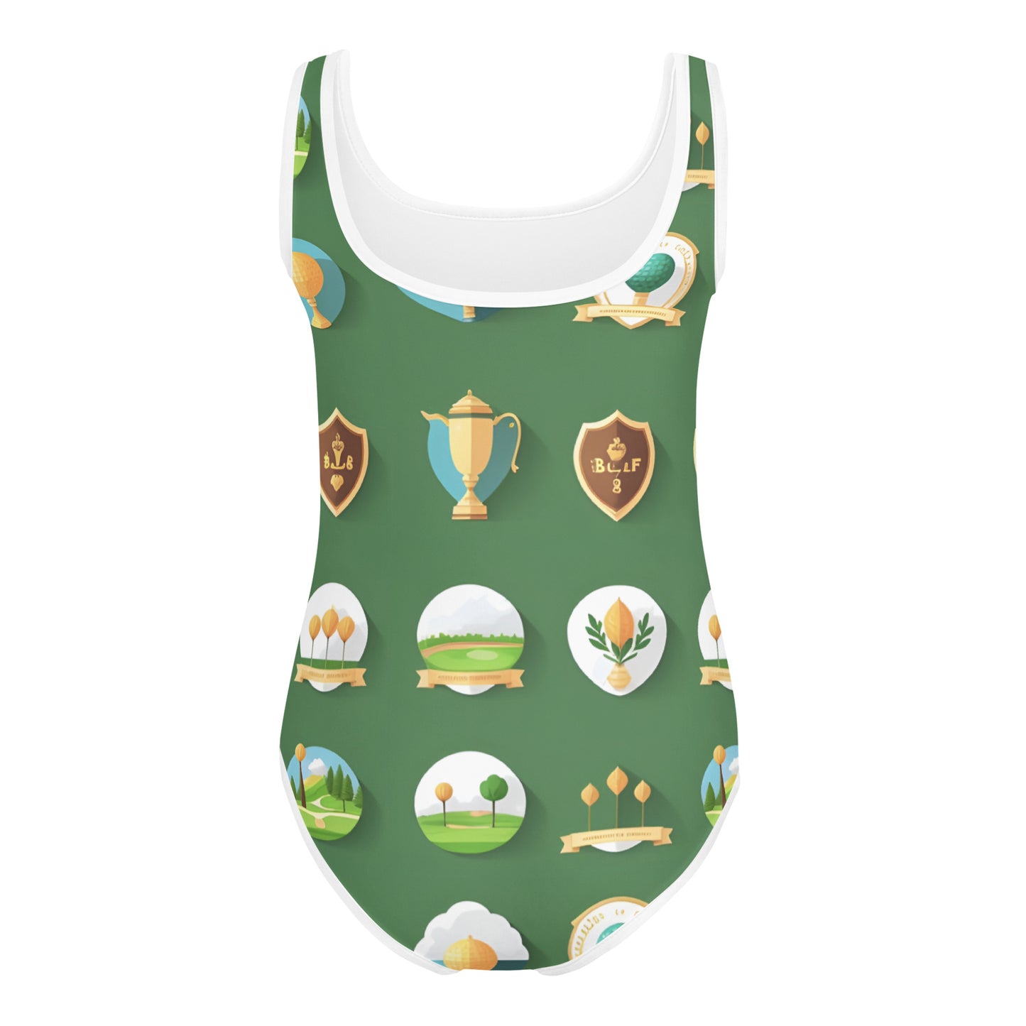 All-Over Print Kids Swimsuit