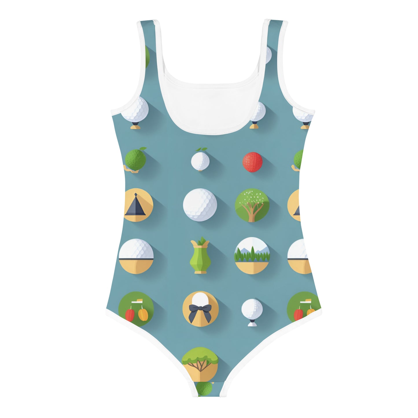 All-Over Print Kids Swimsuit