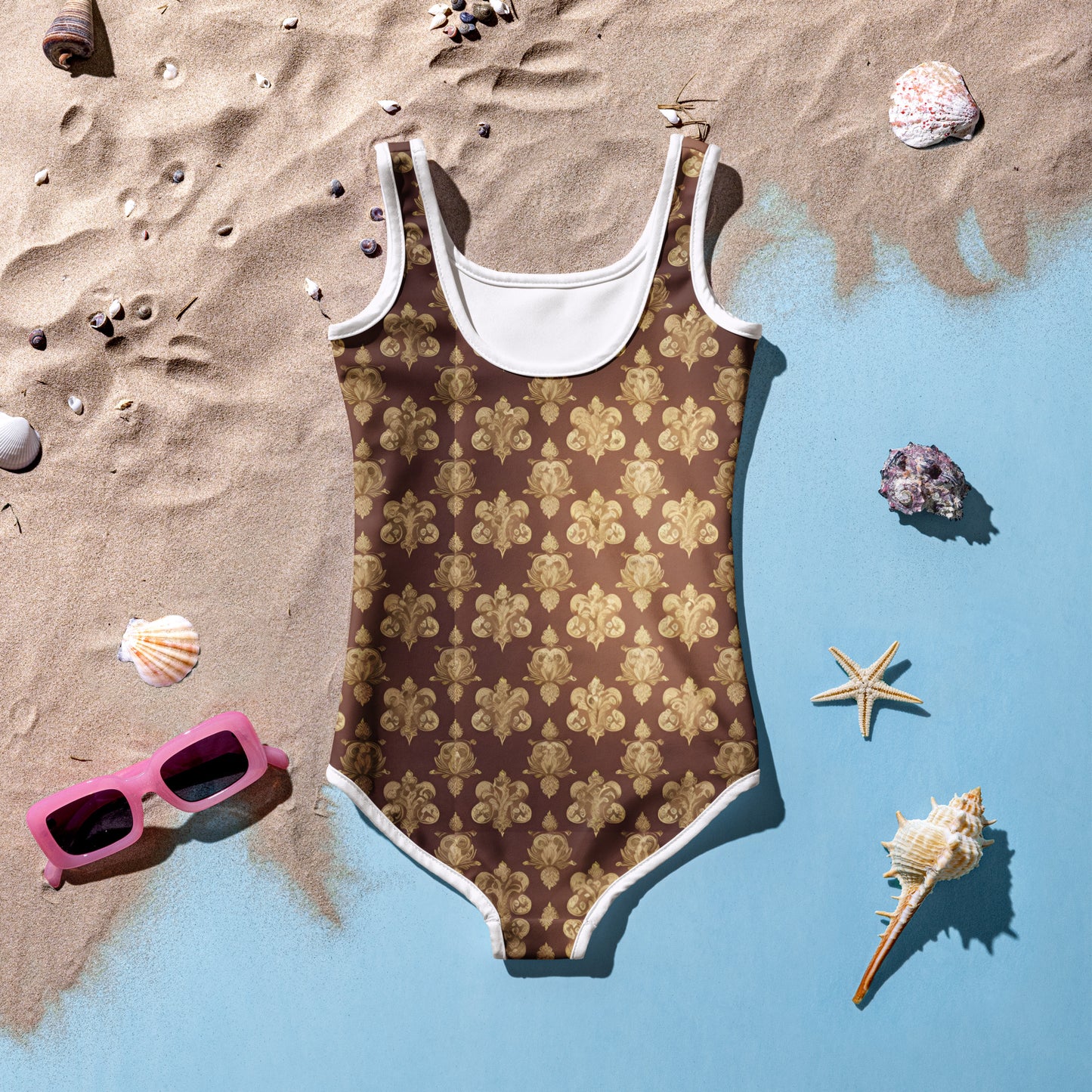 All-Over Print Kids Swimsuit