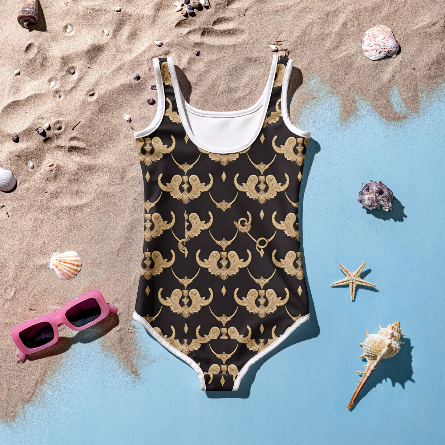 All-Over Print Kids Swimsuit