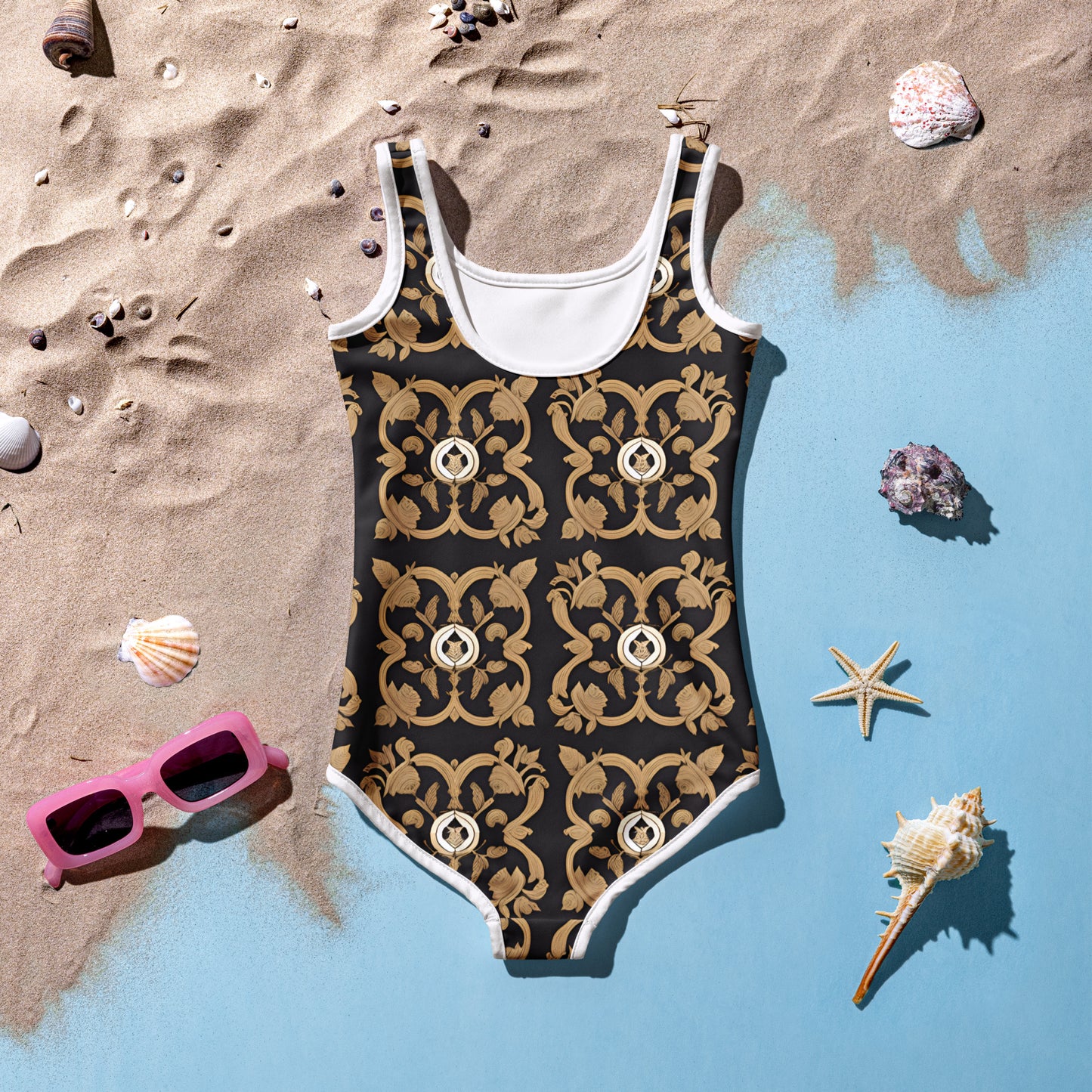 All-Over Print Kids Swimsuit