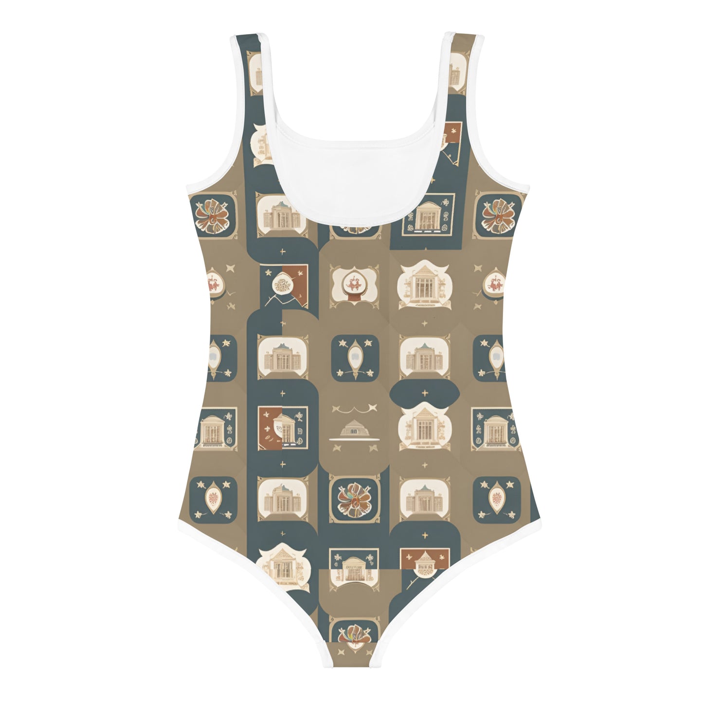 All-Over Print Kids Swimsuit