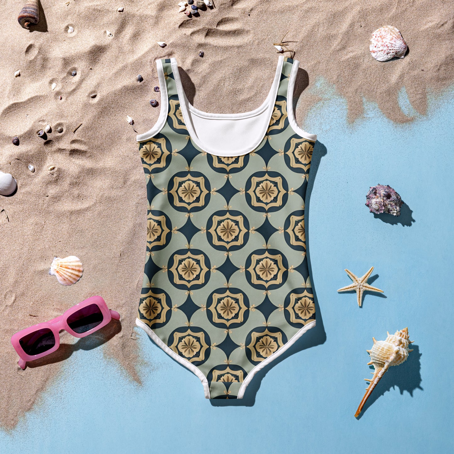 All-Over Print Kids Swimsuit