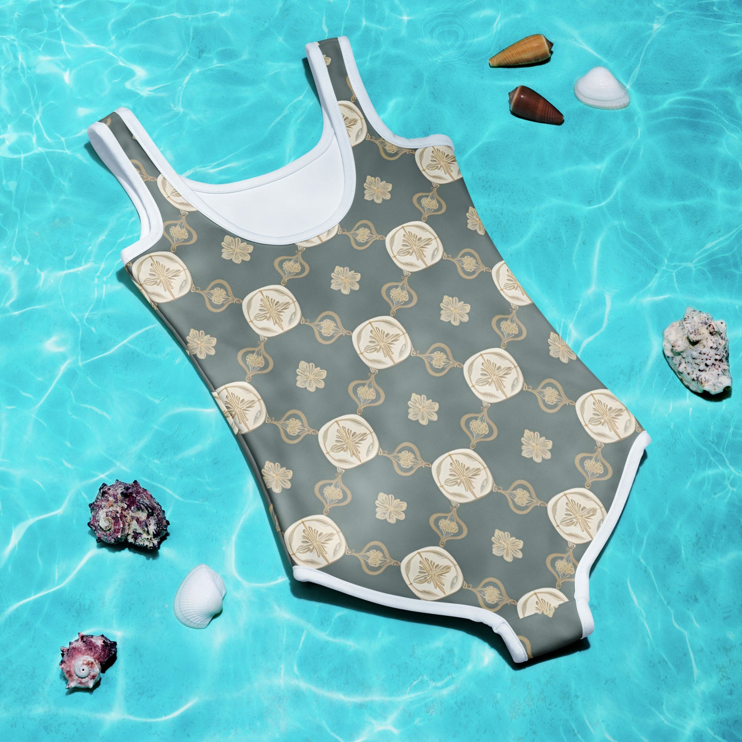 All-Over Print Kids Swimsuit