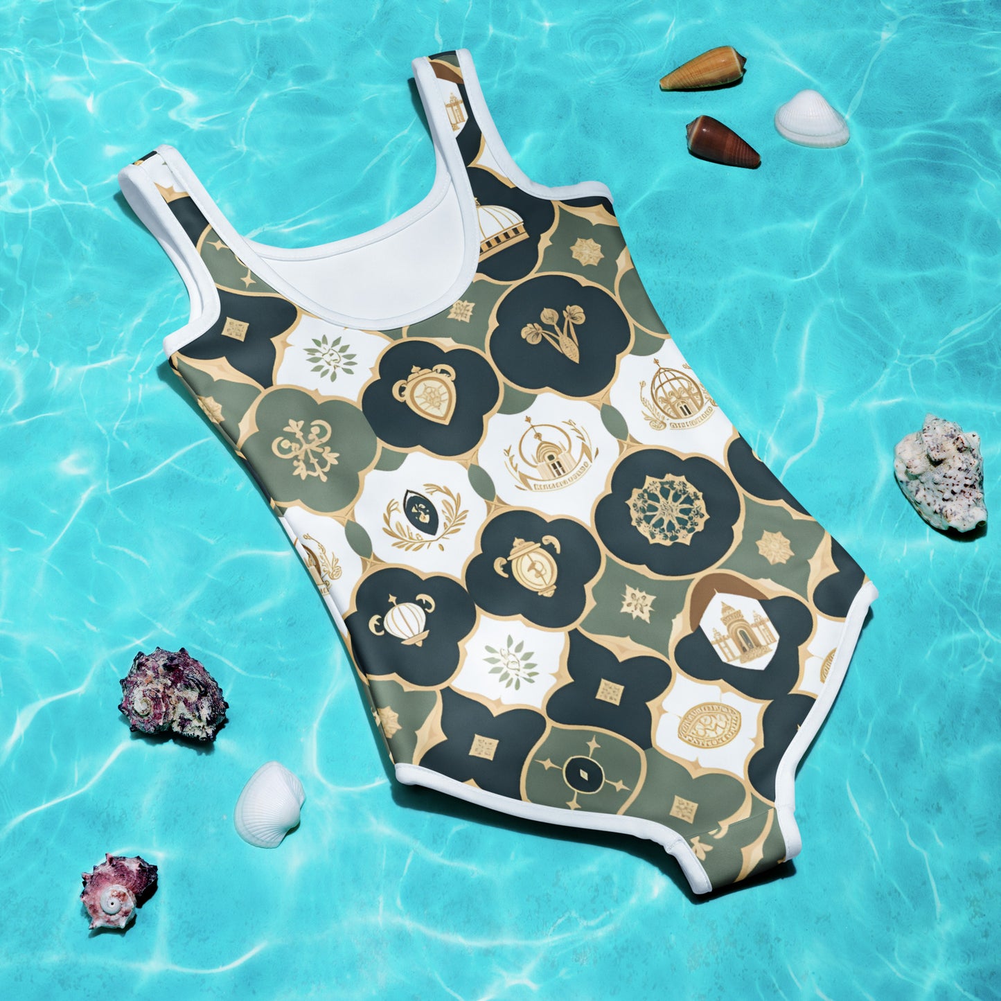 All-Over Print Kids Swimsuit