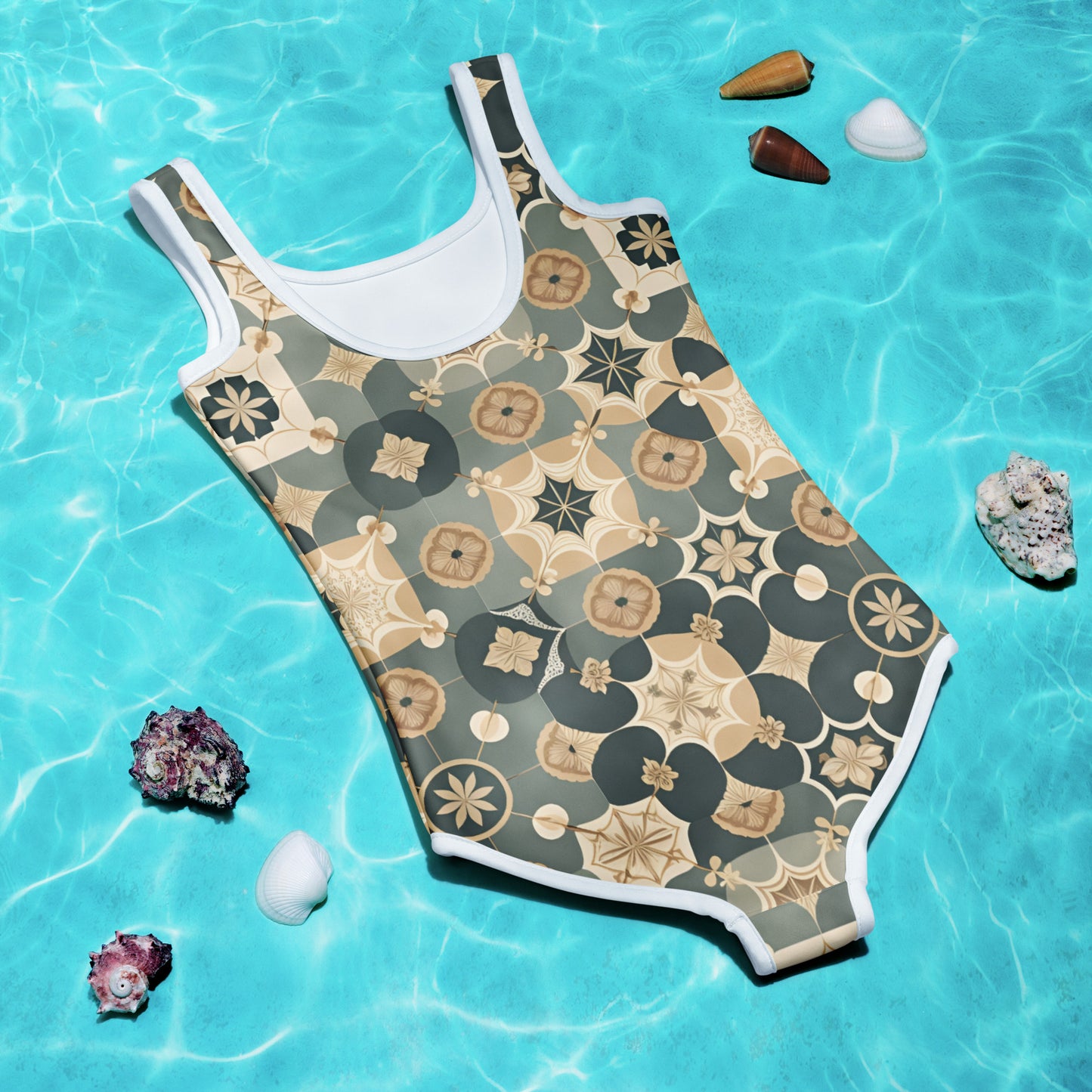 All-Over Print Kids Swimsuit