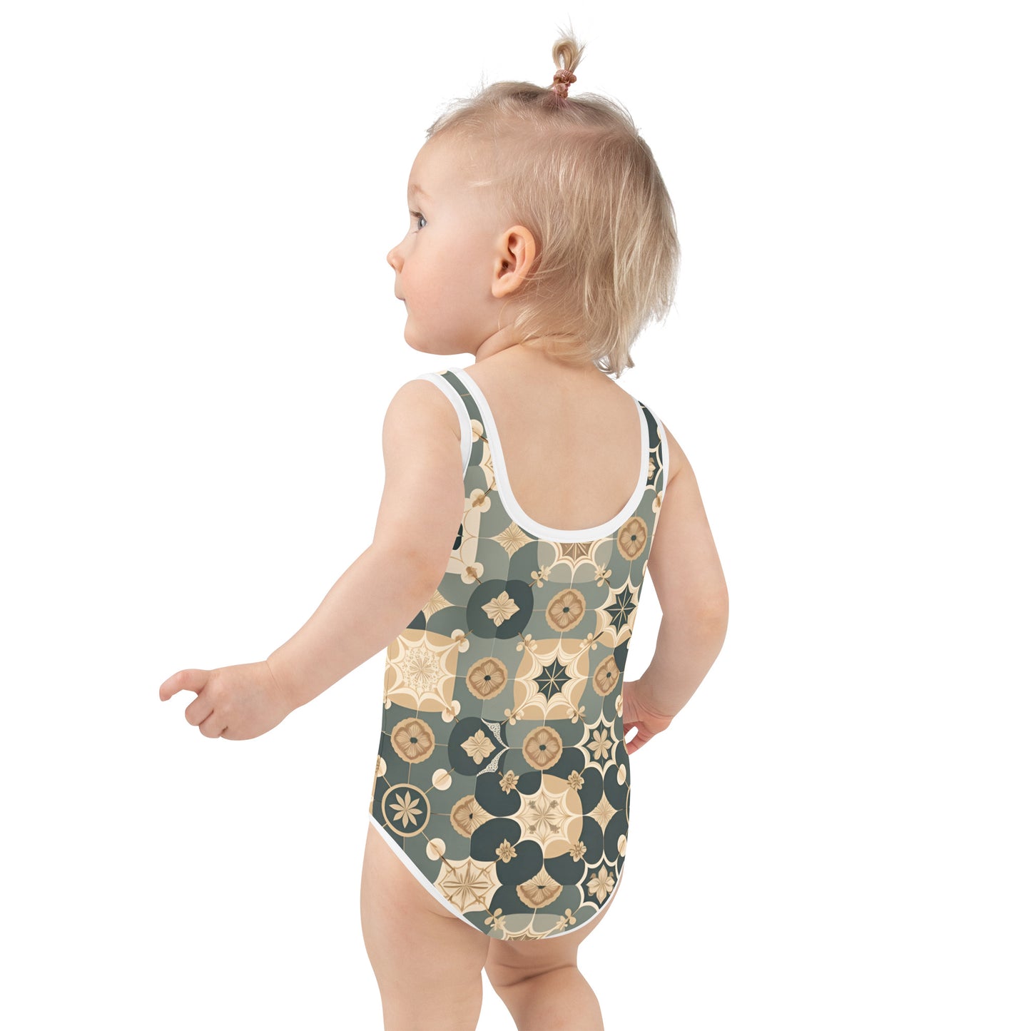 All-Over Print Kids Swimsuit