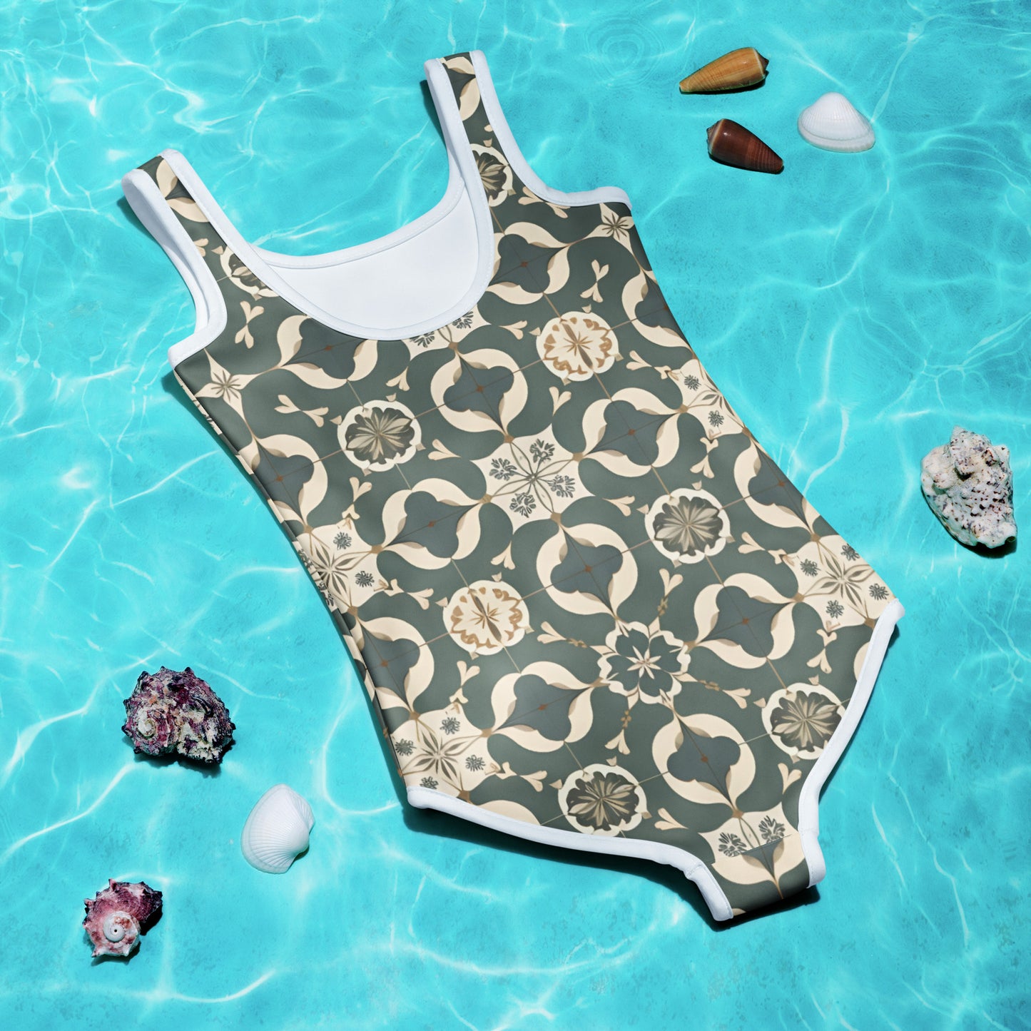 All-Over Print Kids Swimsuit