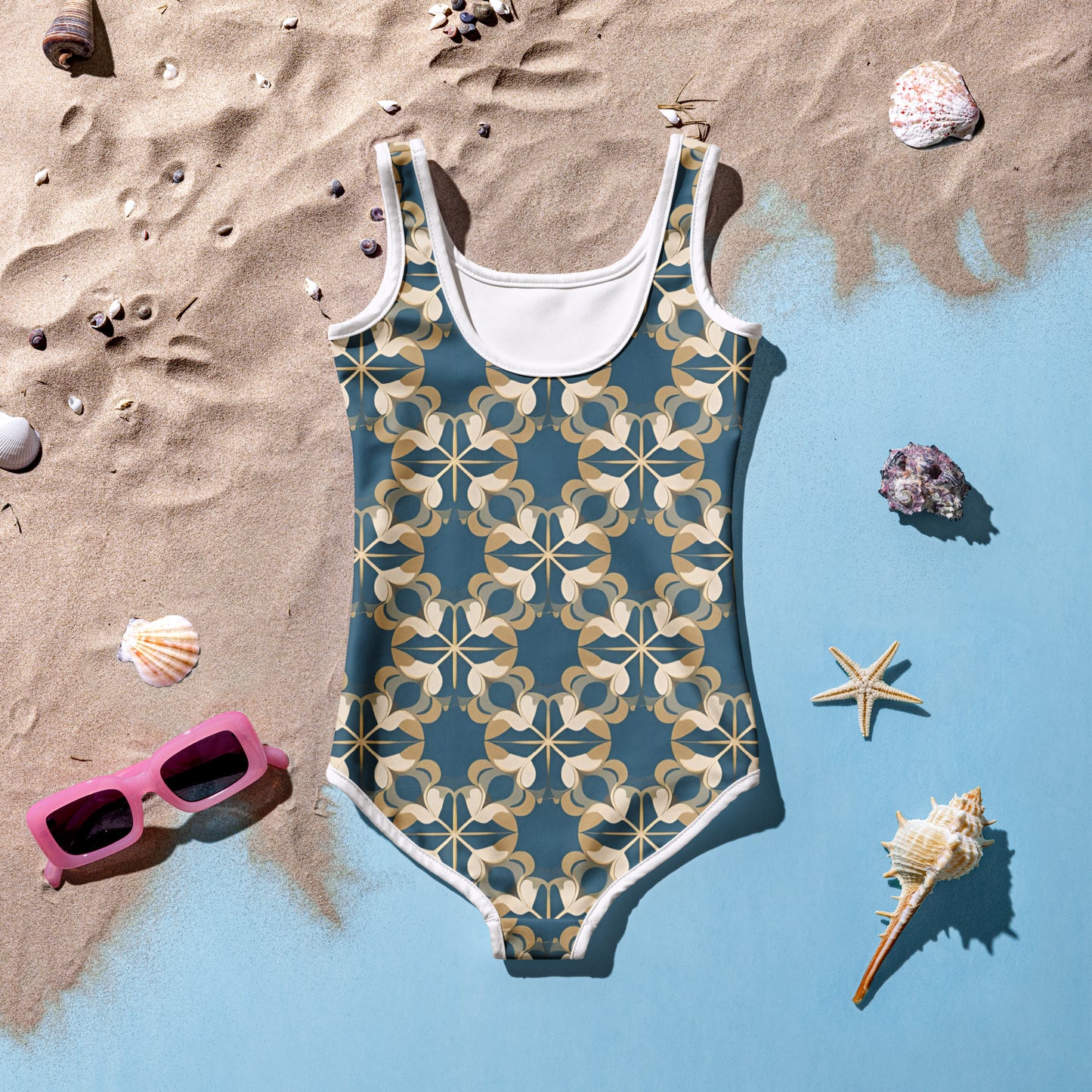 All-Over Print Kids Swimsuit