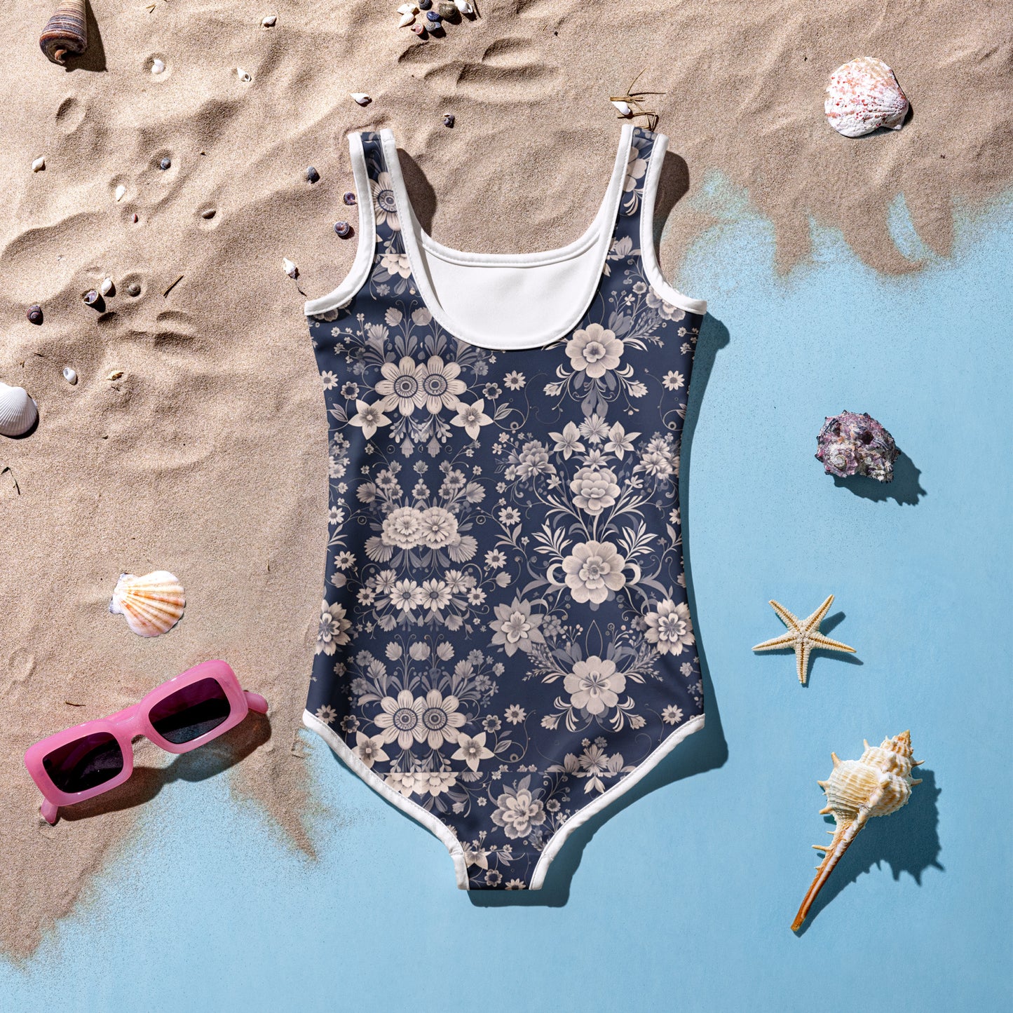 All-Over Print Kids Swimsuit