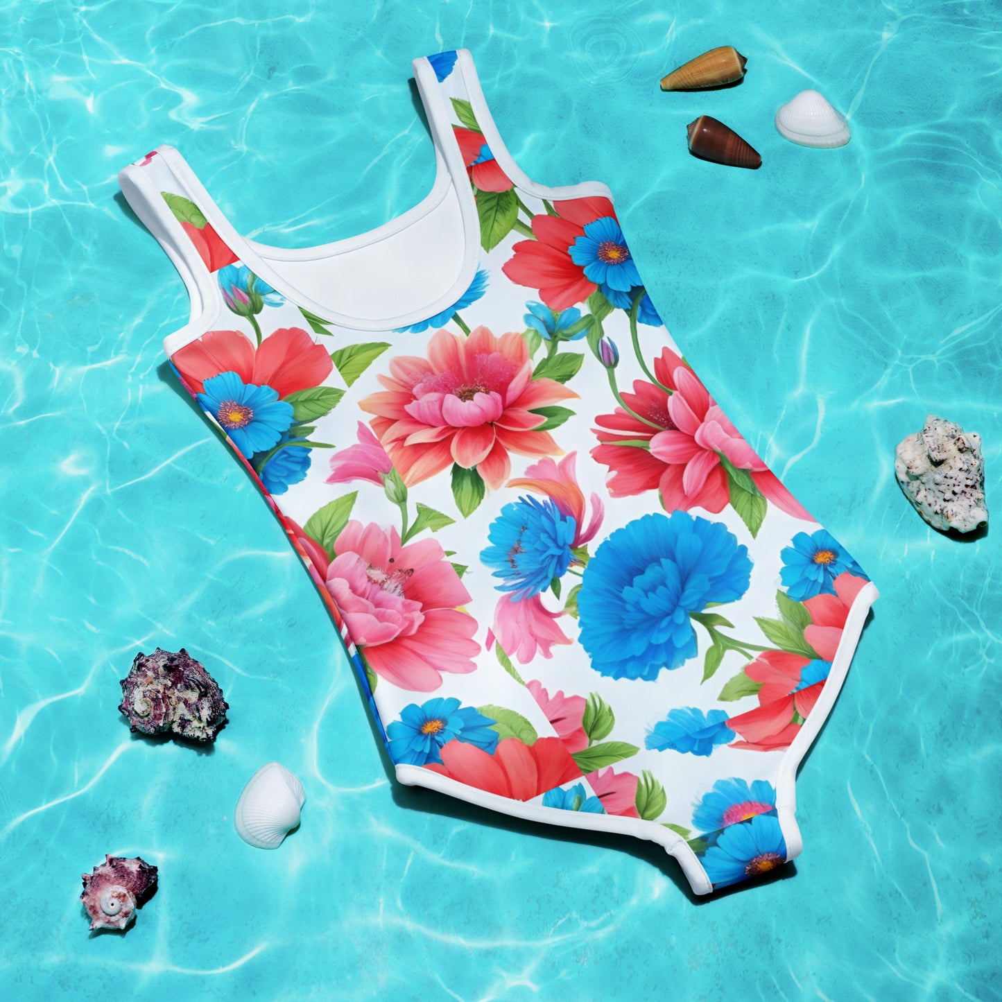 All-Over Print Kids Swimsuit