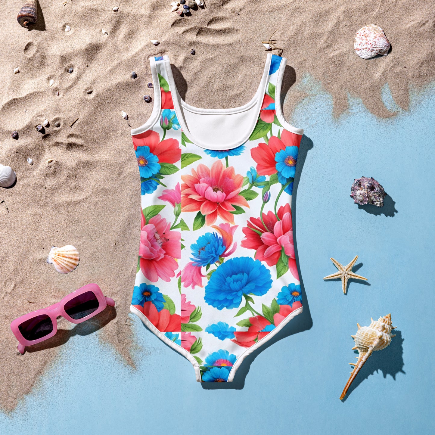 All-Over Print Kids Swimsuit