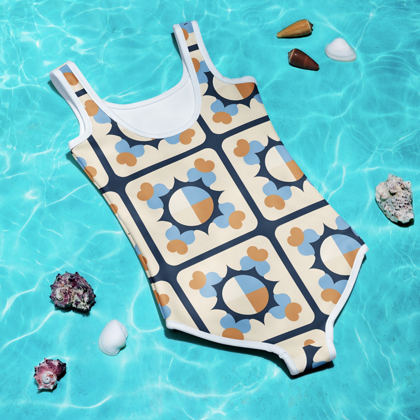 All-Over Print Kids Swimsuit