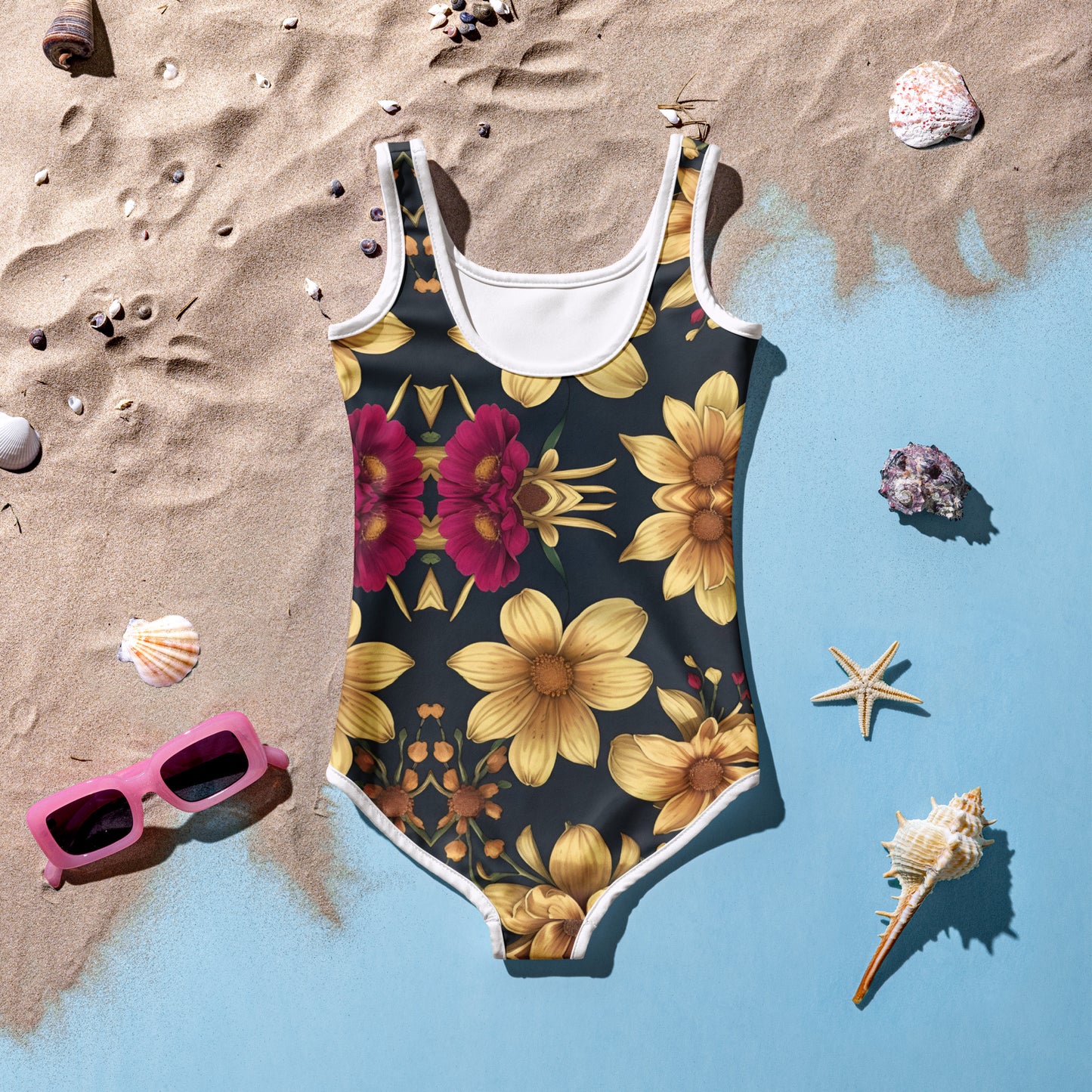 All-Over Print Kids Swimsuit