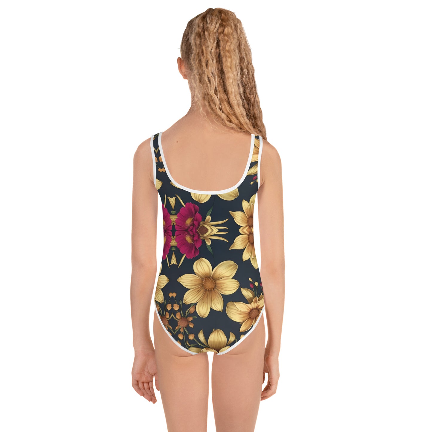 All-Over Print Kids Swimsuit