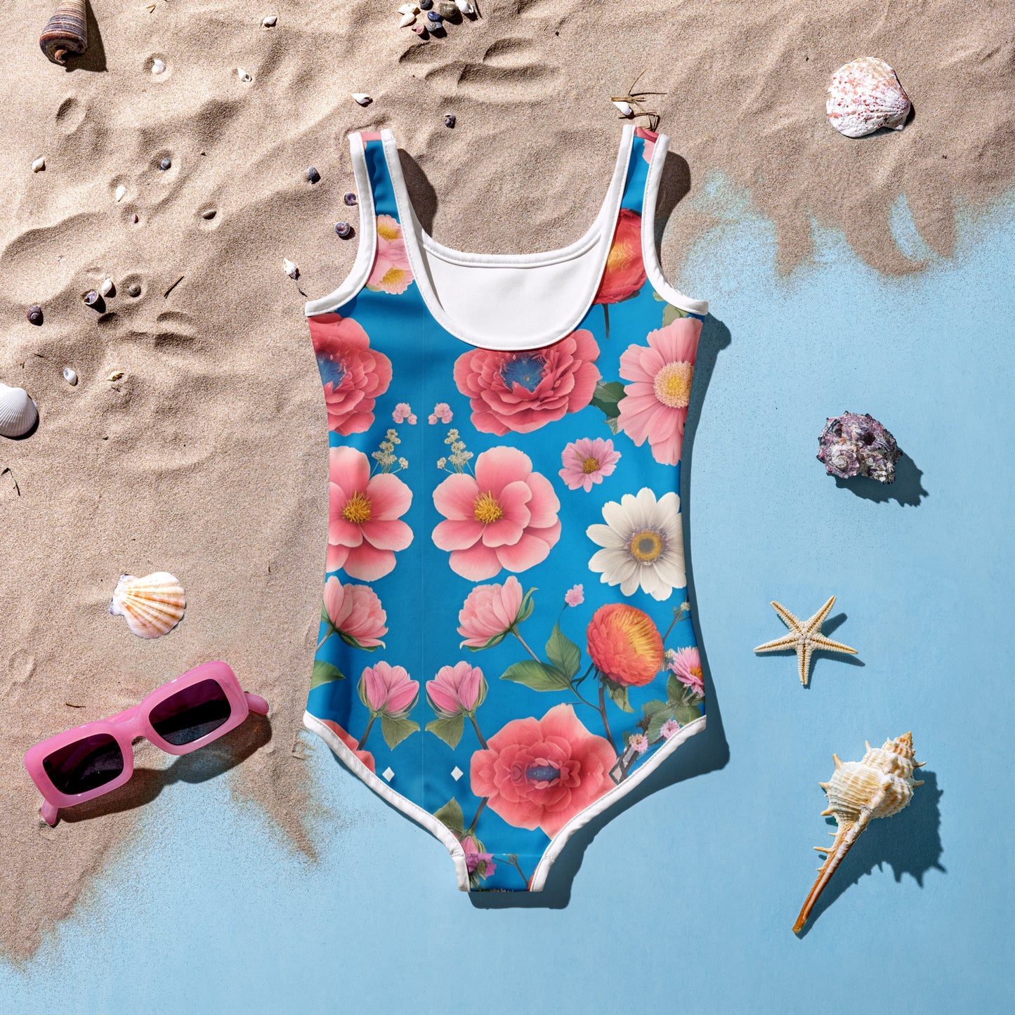 All-Over Print Kids Swimsuit