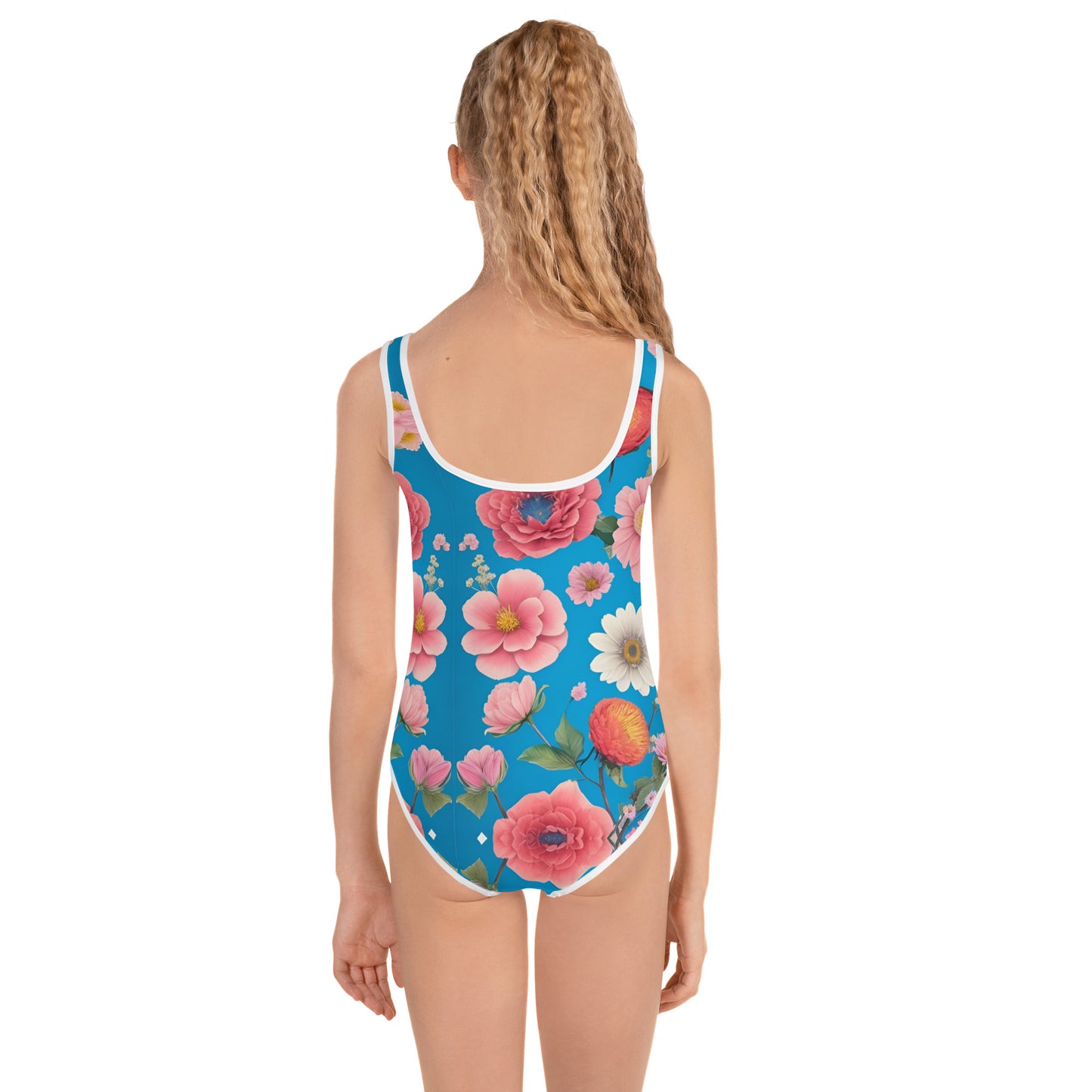 All-Over Print Kids Swimsuit