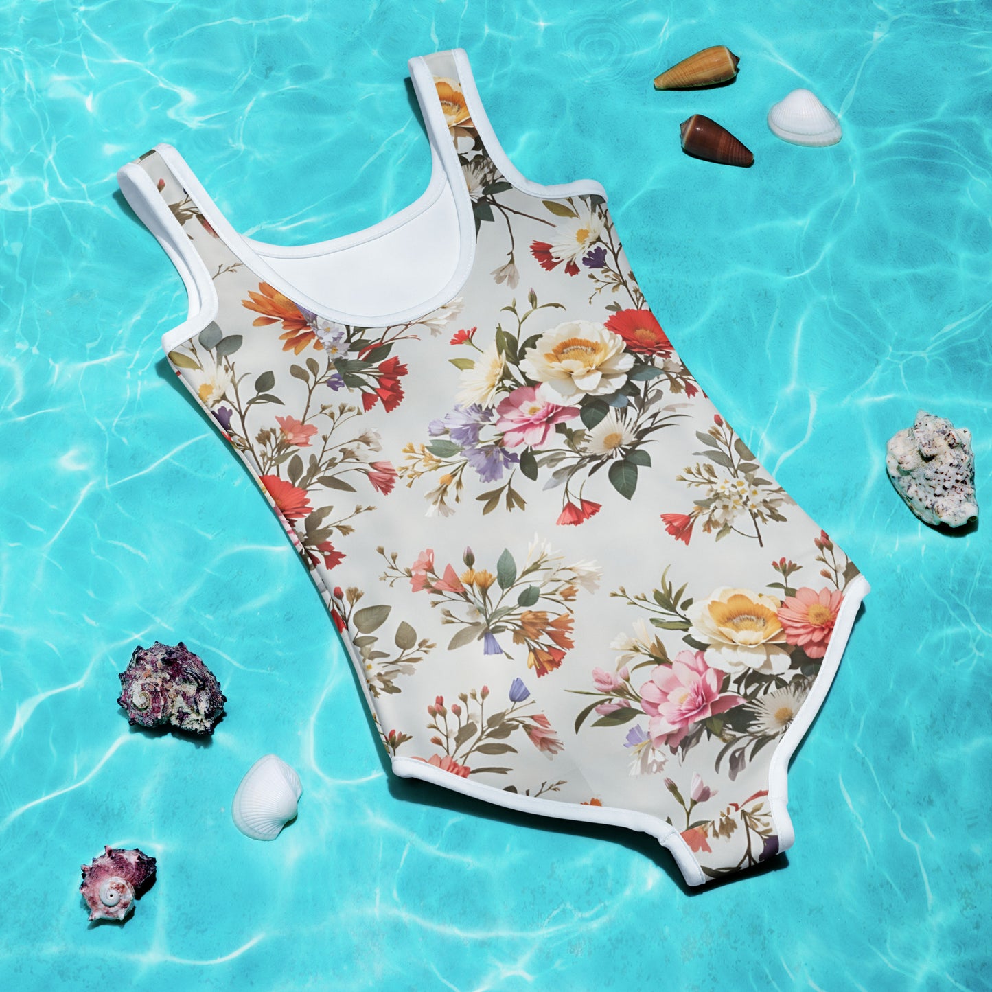 All-Over Print Kids Swimsuit