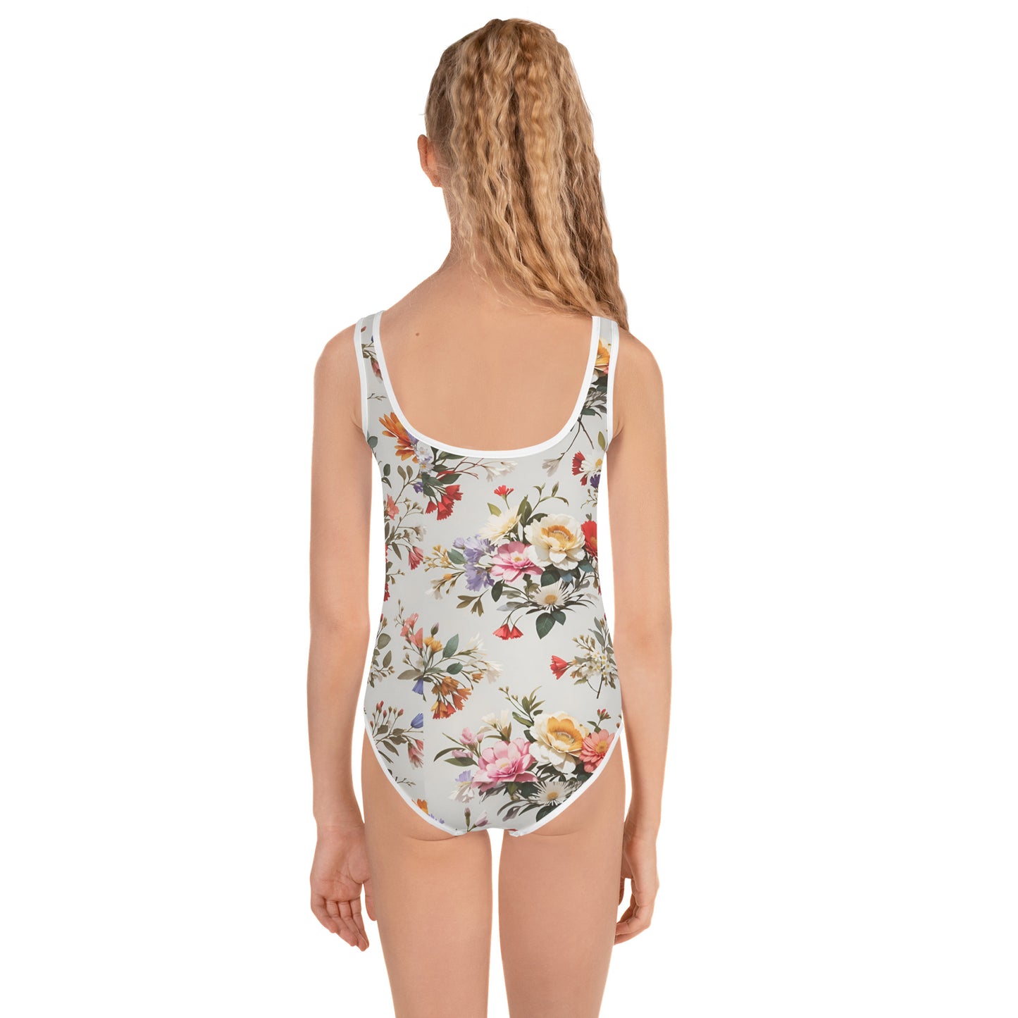 All-Over Print Kids Swimsuit