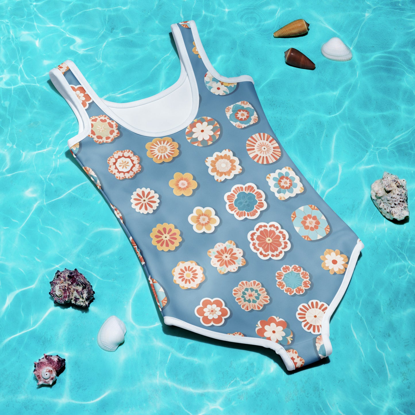 All-Over Print Kids Swimsuit