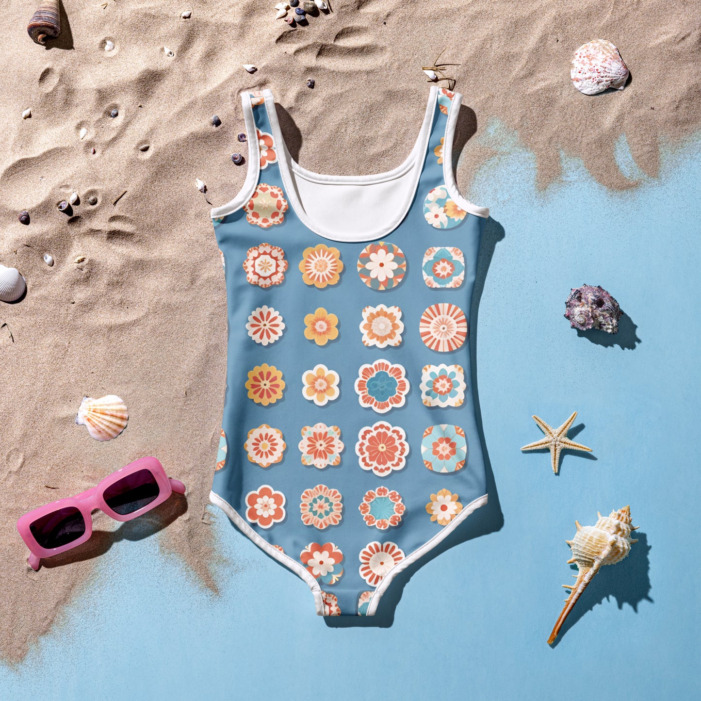 All-Over Print Kids Swimsuit