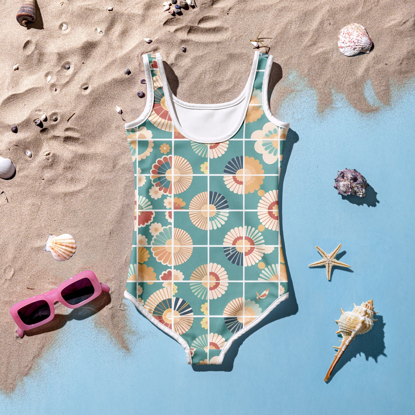 All-Over Print Kids Swimsuit