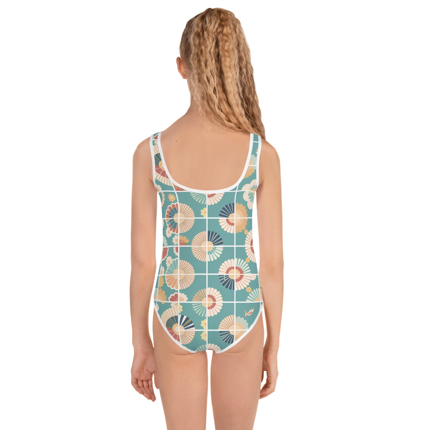 All-Over Print Kids Swimsuit