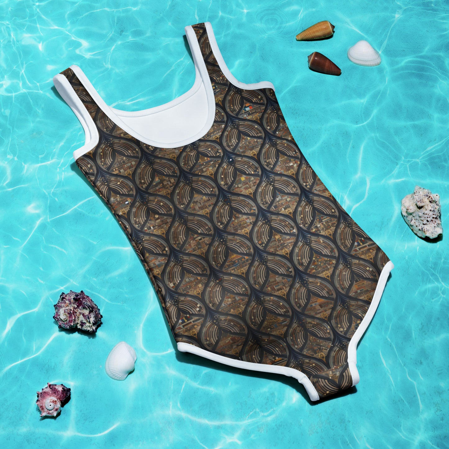 All-Over Print Kids Swimsuit