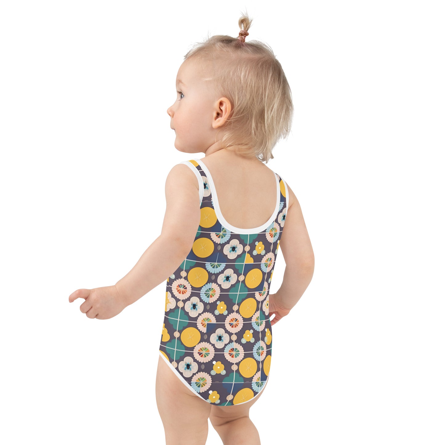 All-Over Print Kids Swimsuit