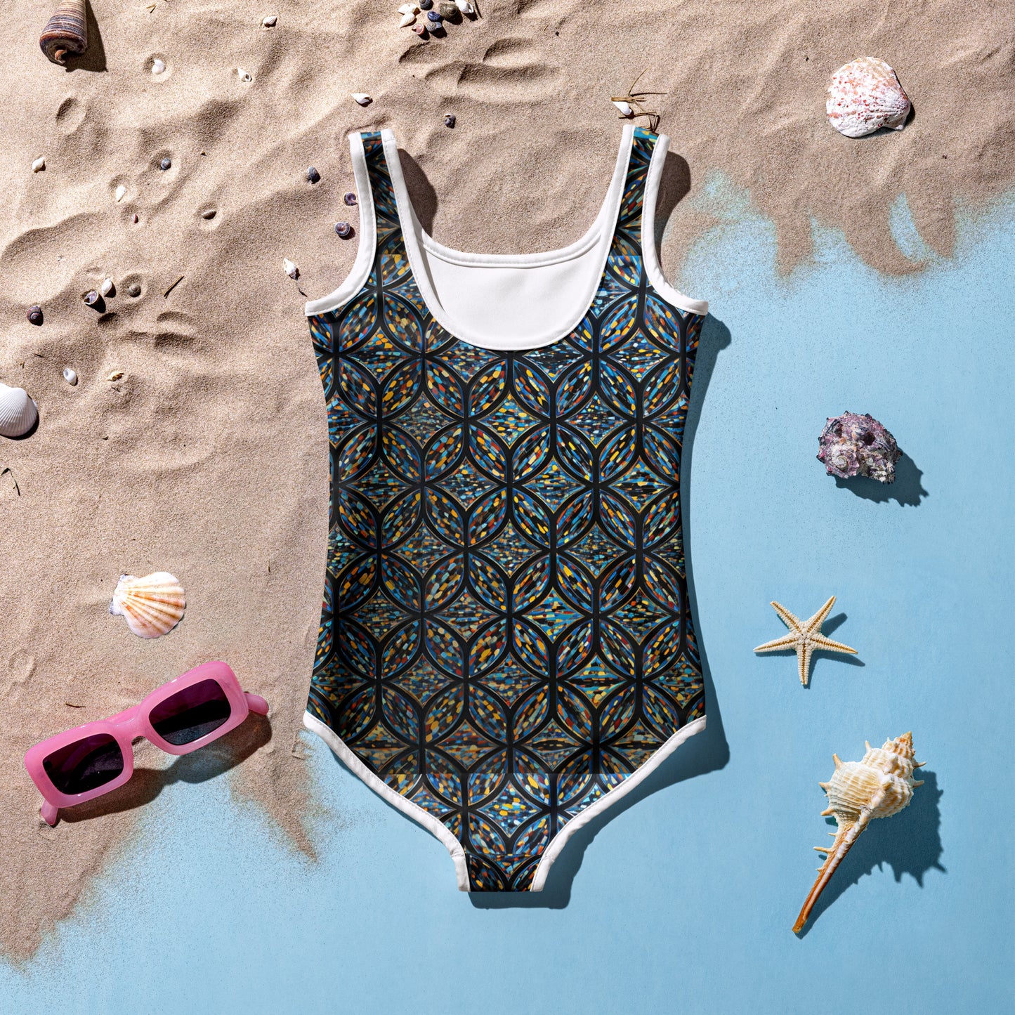 All-Over Print Kids Swimsuit