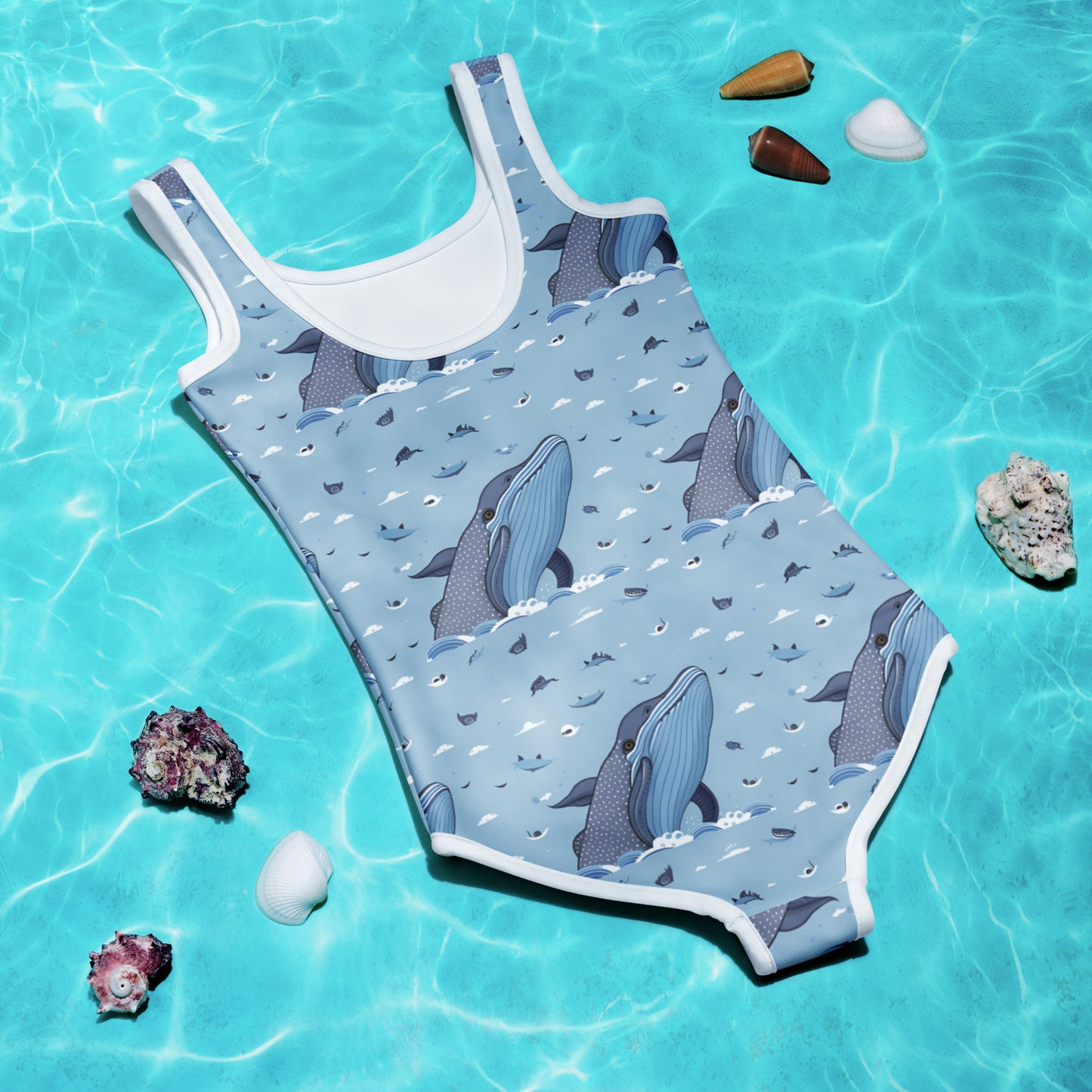 All-Over Print Kids Swimsuit