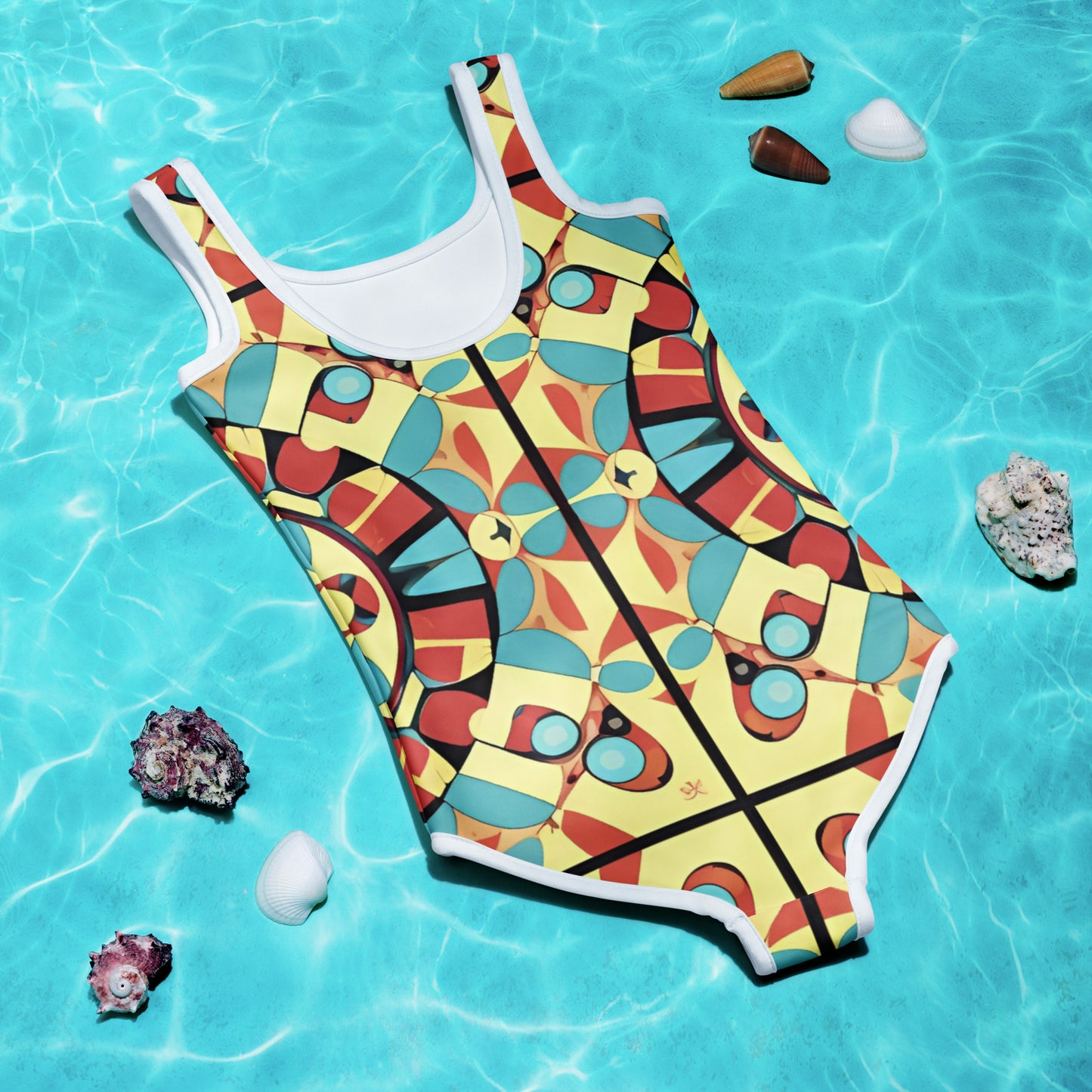 All-Over Print Kids Swimsuit