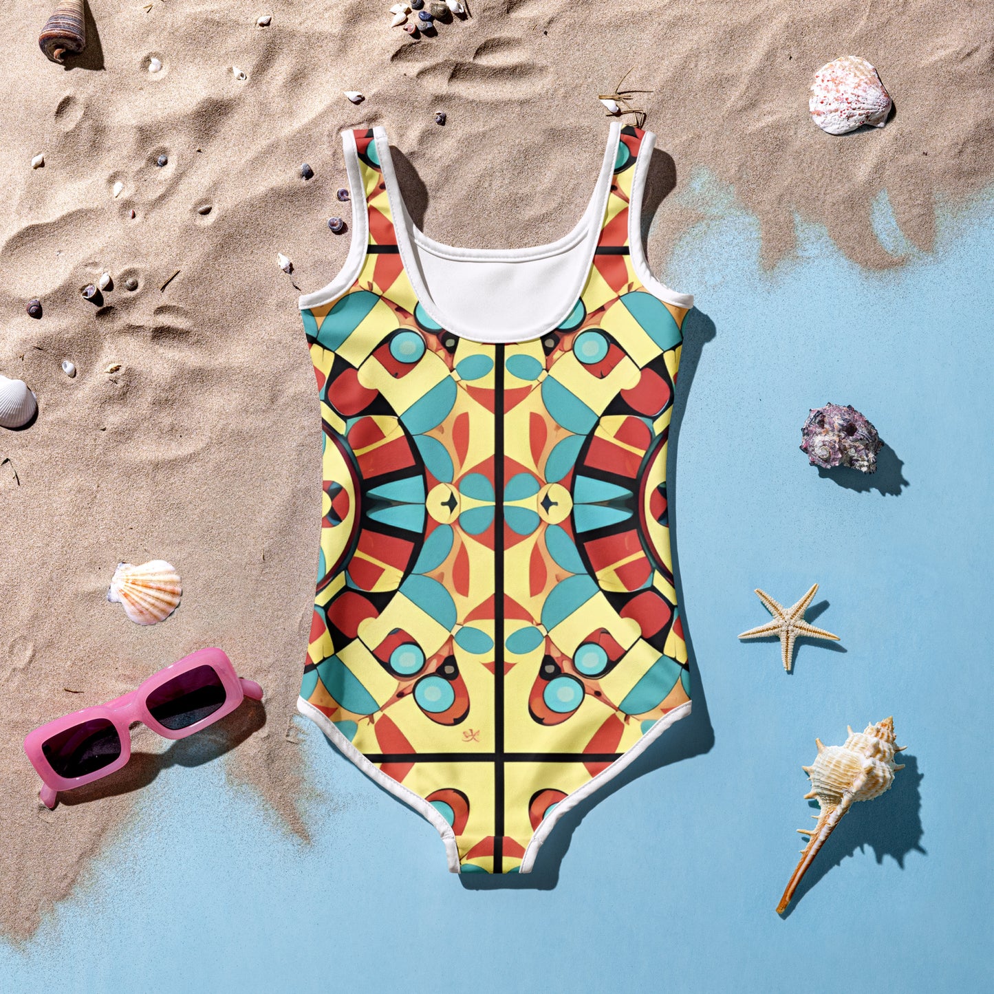 All-Over Print Kids Swimsuit