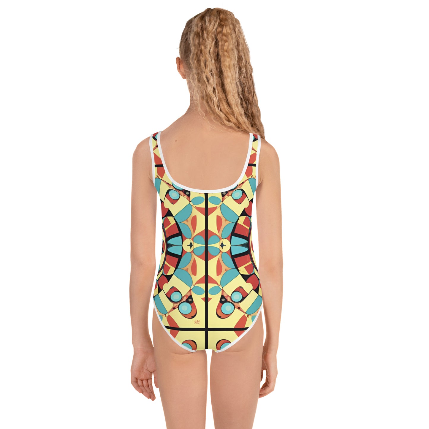 All-Over Print Kids Swimsuit