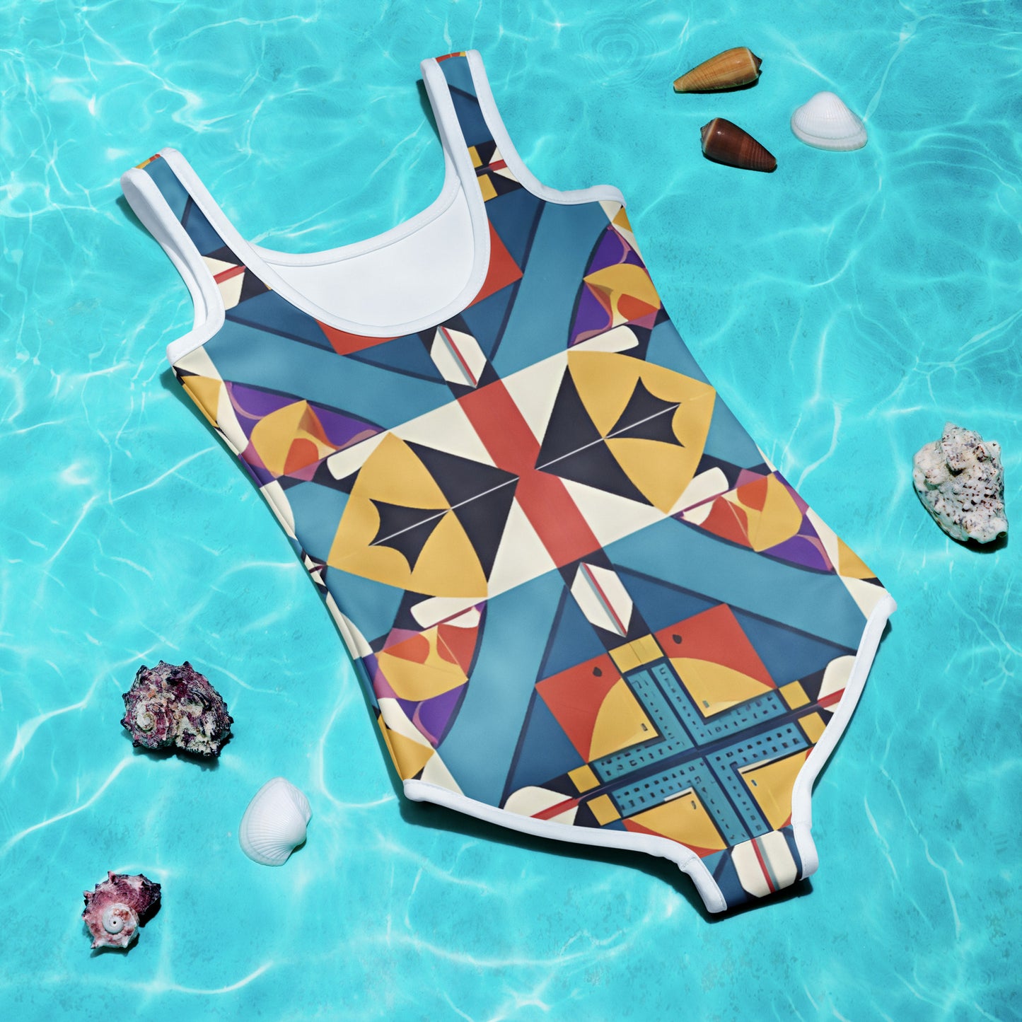 All-Over Print Kids Swimsuit